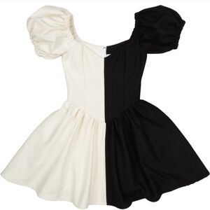 ISO! Fashion Brand Company Black and Cream Mini Dress *M,L, or XL*